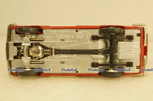 Газ-2402, А13, пожарная, конверсия 1:43