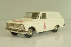 Москвич-433 А6, светло-кремовый, Олимпиада 80, капот 2 зажима, ошибочное дно,Тантал/Радон 1:43