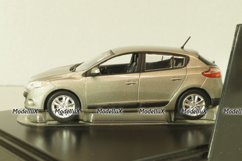 Renault Megane III Berline 2008, grey, 7711425974, Norev 1:43