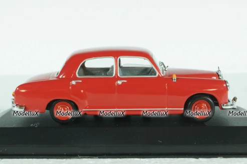 Mercedes 180 1953, red, (W120) 430033106, Minichamps 1:43