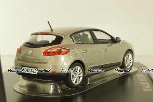 Renault Megane III Berline 2008, grey, 7711425974, Norev 1:43