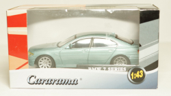 BMW 7 Series бирюзовая, Cararama 1:43