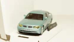 BMW 7 Series бирюзовая, Cararama 1:43