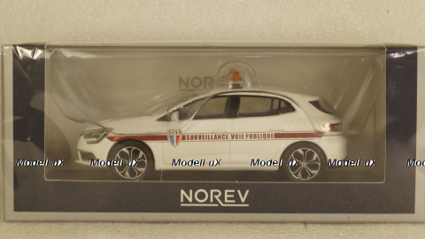 Renault Megane ASVP Police 2016, white, 517723 Norev 1:43