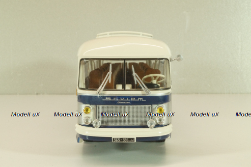 Saviem SC1 1960 , bus, blue/white, AUTOBUS DAL MONDO №71, Hachette 1:43 Уценка!