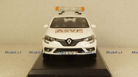 Renault Megane ASVP Police 2016, white, 517723 Norev 1:43