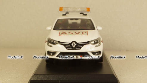 Renault Megane ASVP Police 2016, white, 517723 Norev 1:43
