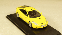Toyota Celica (T23) 2000 желтая, 430168924, Minichamps 1:43