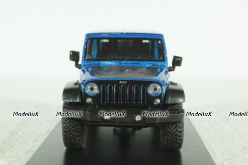 Jeep Wrangler Unlimited Black Bear Edition 2016, blue, Greenlight 1:43