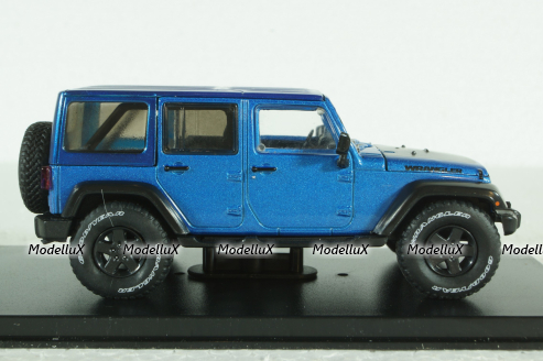 Jeep Wrangler Unlimited Black Bear Edition 2016, blue, Greenlight 1:43