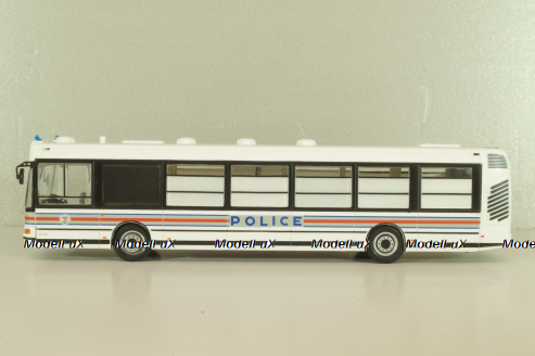 Irisbus Agora Police Nationale 2002, bus, AUTOBUS DAL MONDO №77, Hachette 1:43 С журналом!