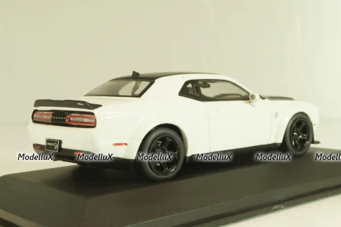 Dodge Challenger SRT Demon V8 6.2L 2018, white, 4310303, Solido 1:43