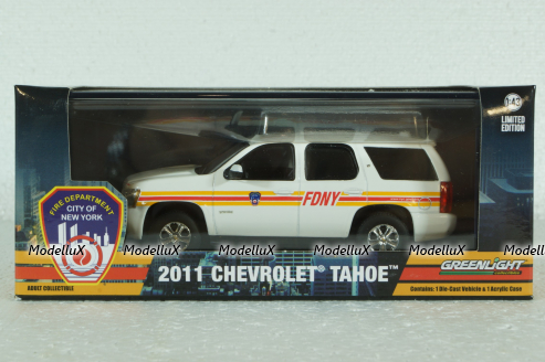 Chevrolet Tahoe Fire Department New York 2011, Greenlight 1:43