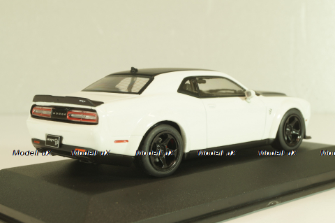 Dodge Challenger SRT Demon V8 6.2L 2018, white, 4310303, Solido 1:43