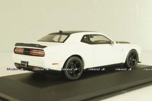 Dodge Challenger SRT Demon V8 6.2L 2018, white, 4310303, Solido 1:43