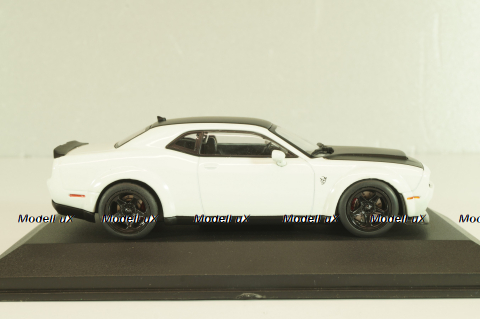 Dodge Challenger SRT Demon V8 6.2L 2018, white, 4310303, Solido 1:43