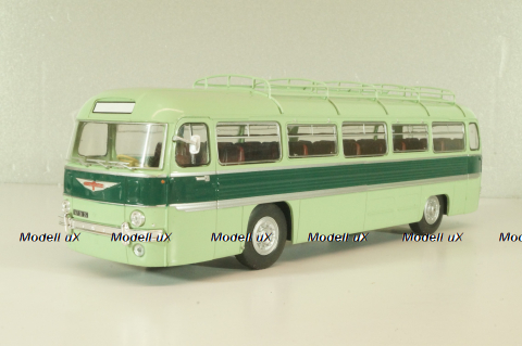 Сhausson ANG 1956, light green/dark green, bus, AUTOBUS DAL MONDO  № , Hachette 1:43