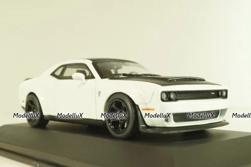 Dodge Challenger SRT Demon V8 6.2L 2018, white, 4310303, Solido 1:43
