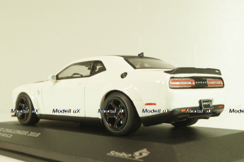 Dodge Challenger SRT Demon V8 6.2L 2018, white, 4310303, Solido 1:43