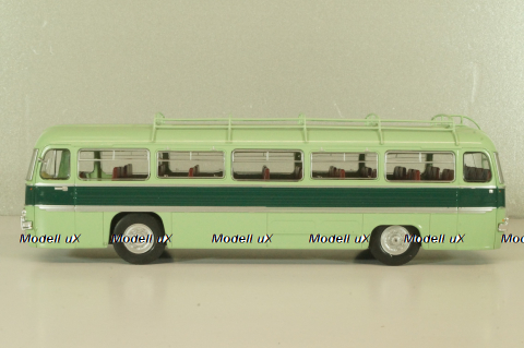 Сhausson ANG 1956, light green/dark green, bus, AUTOBUS DAL MONDO  № , Hachette 1:43