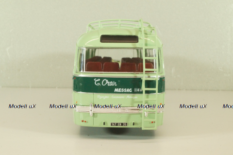 Сhausson ANG 1956, light green/dark green, bus, AUTOBUS DAL MONDO  № , Hachette 1:43