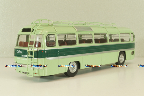 Сhausson ANG 1956, light green/dark green, bus, AUTOBUS DAL MONDO  № , Hachette 1:43