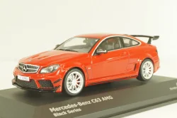 Mercedes C-Class C63 6.3 V8 AMG Black Series 2012, red, 4311602, Solido 1:43