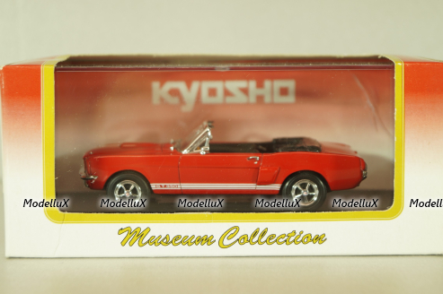 Shelby GT 350 convertible 1968, red, Kyosho 1:43