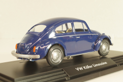Volkswagen Kafer (Beatle) coupe 1949, blue, 7610139, Wiking 1:40