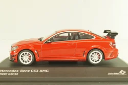 Mercedes C-Class C63 6.3 V8 AMG Black Series 2012, red, 4311602, Solido 1:43