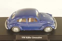 Volkswagen Kafer (Beatle) coupe 1949, blue, 7610139, Wiking 1:40