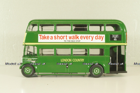 AEC Regent III RT 1947 Regent, bus, green, AUTOBUS DAL MONDO №87, Hachette 1:43 Уценка!