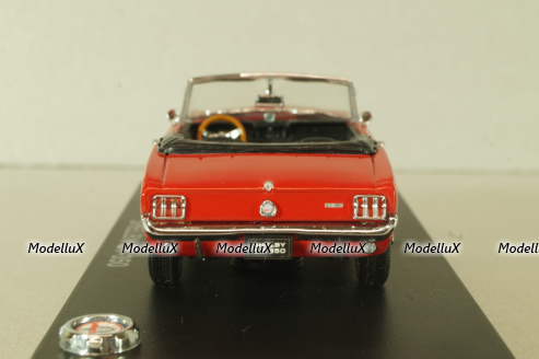 Shelby GT 350 convertible 1968, red, Kyosho 1:43