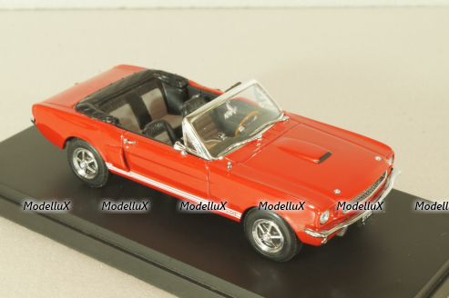 Shelby GT 350 convertible 1968, red, Kyosho 1:43