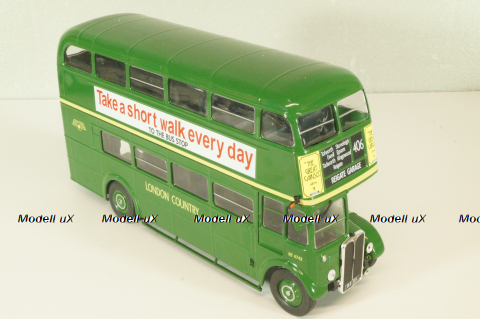 AEC Regent III RT 1947 Regent, bus, green, AUTOBUS DAL MONDO №87, Hachette 1:43 Уценка!