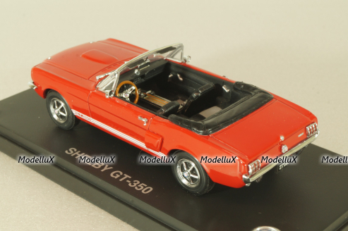 Shelby GT 350 convertible 1968, red, Kyosho 1:43