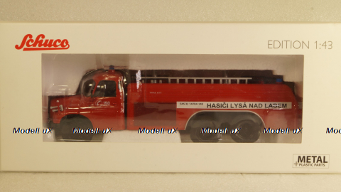 Tatra T148 6x6 TANKER TRUCK FEUERWEHR HASICI LYSA 1968, Schuco 1:43