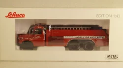 Tatra T148 6x6 TANKER TRUCK FEUERWEHR HASICI LYSA 1968, Schuco 1:43