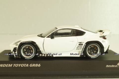 Toyota GR86 Pandem Rocket Bunny, white, 4315102, Solido 1:43