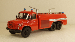 Tatra T148 6x6 TANKER TRUCK FEUERWEHR HASICI LYSA 1968, Schuco 1:43