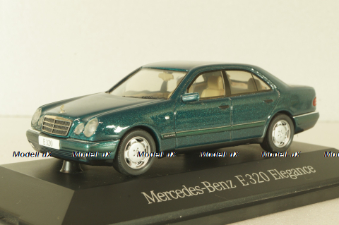 Mercedes-Benz E 320 Elegance (W210) 1995, green, B66005727, Herpa 1:43