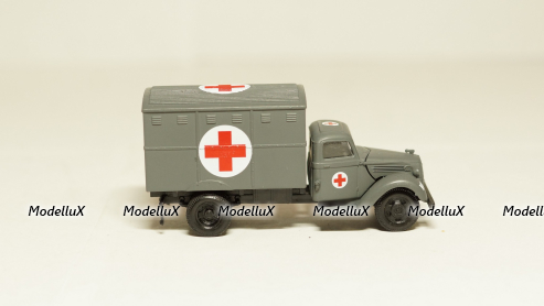 Ford 955T Санитарный фургон Германия , КУМ 048 1:87