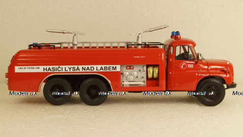 Tatra T148 6x6 TANKER TRUCK FEUERWEHR HASICI LYSA 1968, Schuco 1:43
