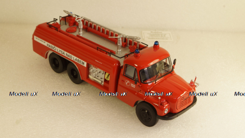 Tatra T148 6x6 TANKER TRUCK FEUERWEHR HASICI LYSA 1968, Schuco 1:43