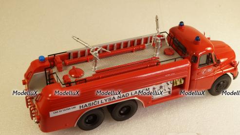 Tatra T148 6x6 TANKER TRUCK FEUERWEHR HASICI LYSA 1968, Schuco 1:43
