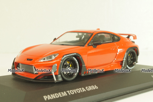 Toyota GR86 Pandem Rocket Bunny red metallic, 4315103, Solido 1:43