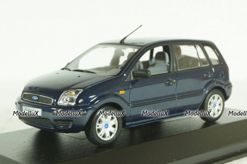 Ford Fusion 2002, dark blue, Minichamps 1:43
