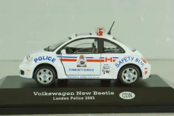 Volkswagen New Beatle, London Police of Canada 2003, white, Cararama 1:43