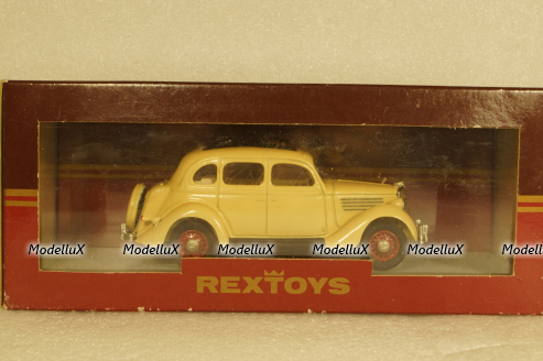 Ford V8 fordor touring sedan 1935, Beige, Rextoys 1:43