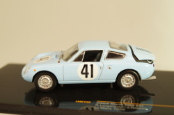 Simca Abarth 1300 #41, Le Mans 1962, R.Langeneste/J.Rolland, LMC145, IXO 1:43